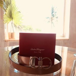Men’s Ferragamo reversible belt size 32